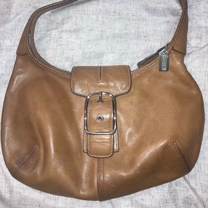 EUC Cognac color Coach Purse
